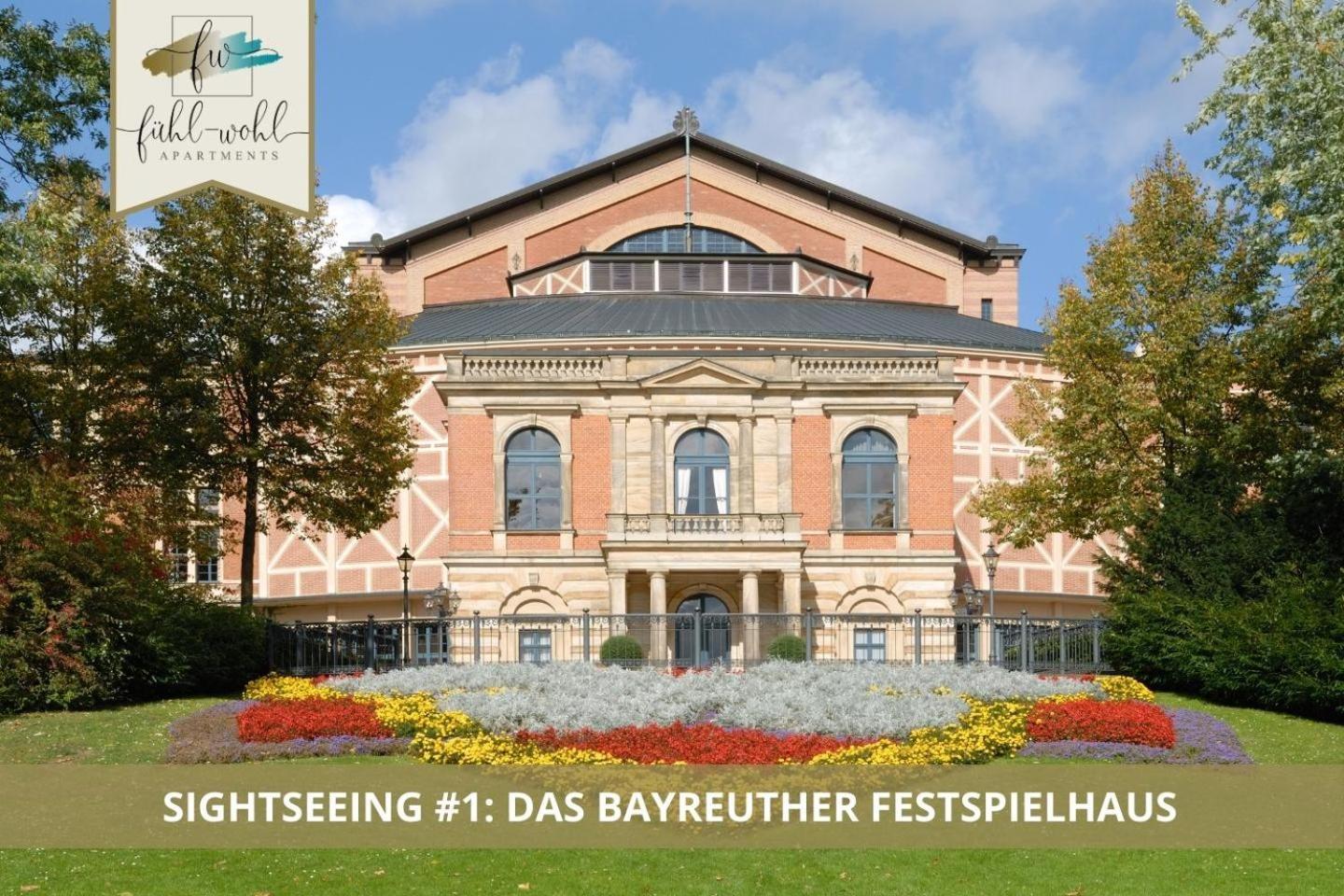 Semper Suite No1 - 2Zi Fewo 1-4 Pers, Balkon, Parkplatz, Hofgartennaehe 拜罗伊特 外观 照片